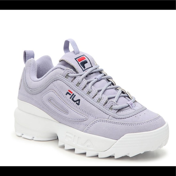 lavender fila sneakers